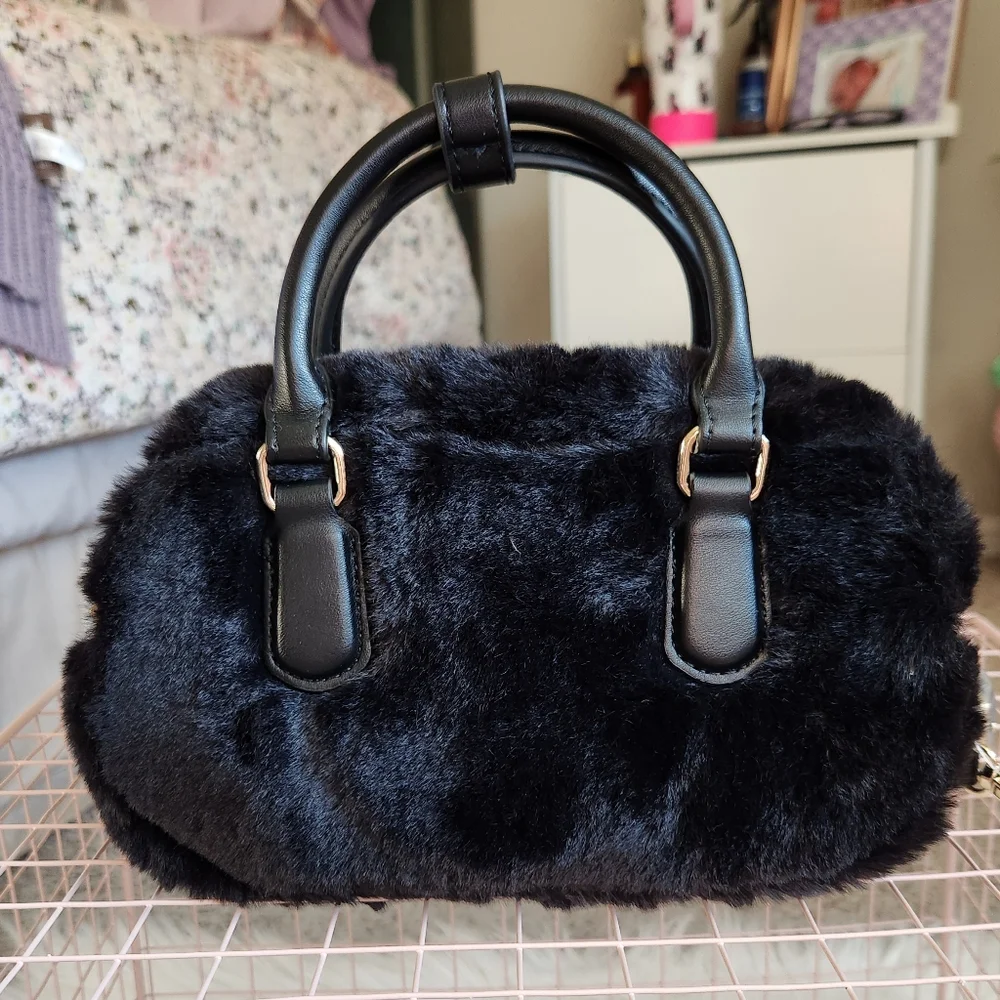 HoH Mini Faux Fur Handbag